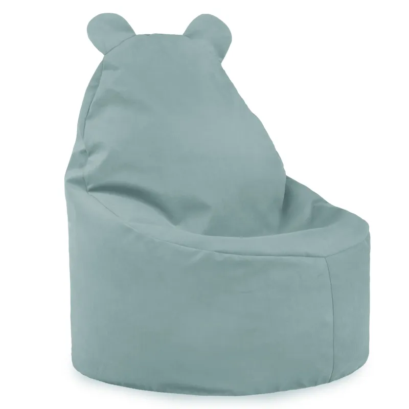 Poltrona Pouf Sacco per bambini Teddy - Velluto Soft – vista 8