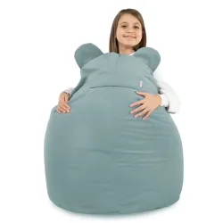 Poltrona Pouf Sacco per bambini Teddy - Velluto Soft – vista 72