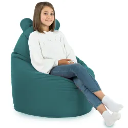 Poltrona Pouf Sacco per bambini Teddy - Velluto Soft – vista 41