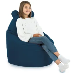 Poltrona Pouf Sacco per bambini Teddy - Velluto Soft – vista 42