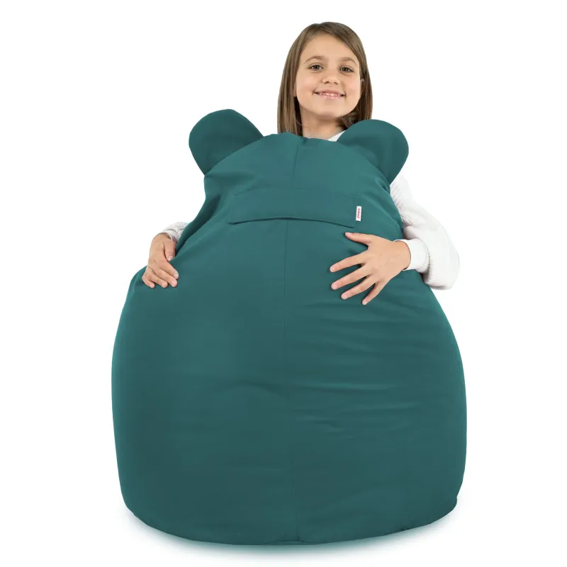 Poltrona Pouf Sacco per bambini Teddy - Velluto Soft – vista 73