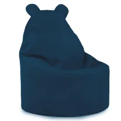 Poltrona Pouf Sacco per bambini Teddy - Velluto Soft