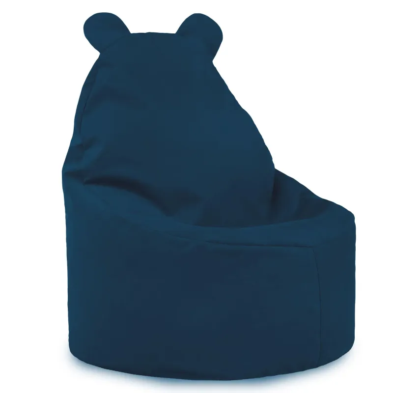 Poltrona Pouf Sacco per bambini Teddy - Velluto Soft – vista 10