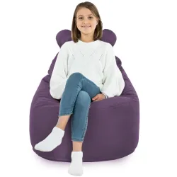 Poltrona Pouf Sacco per bambini Teddy - Velluto Soft – vista 59