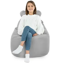 Poltrona Pouf Sacco per bambini Teddy - Velluto Soft – vista 60