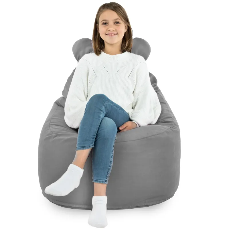 Poltrona Pouf Sacco per bambini Teddy - Velluto Soft – vista 61