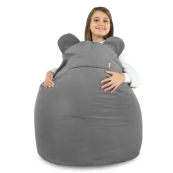 Poltrona Pouf Sacco per bambini Teddy - Velluto Soft – vista 77