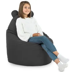 Poltrona Pouf Sacco per bambini Teddy - Velluto Soft – vista 46