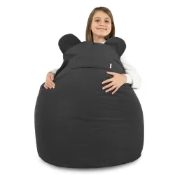Poltrona Pouf Sacco per bambini Teddy - Velluto Soft – vista 78