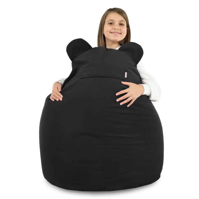 Poltrona Pouf Sacco per bambini Teddy - Velluto Soft – vista 80