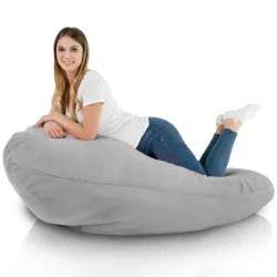 Poltrona Pouf Sacco a Pera XXL Drop - Pelliccia Sintetica Yeti – vista 5
