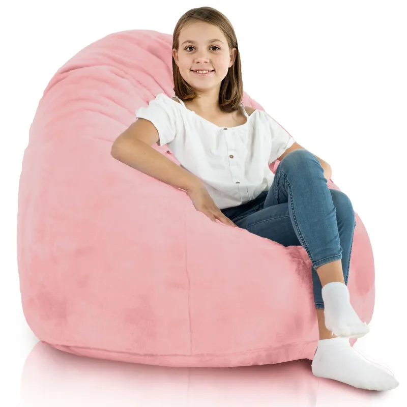 Poltrona Pouf Sacco XL Grande - Pelliccia Sintetica Yeti – vista 9