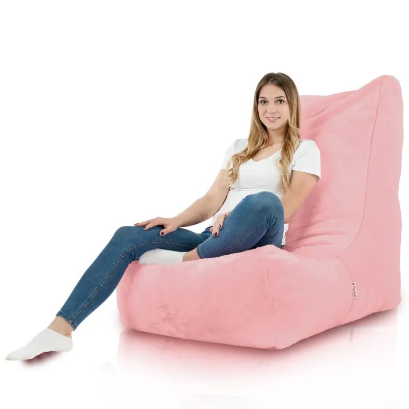 Poltrona Pouf Sacco Relax XXL Disinto - Pelliccia Sintetica Yeti – vista 7