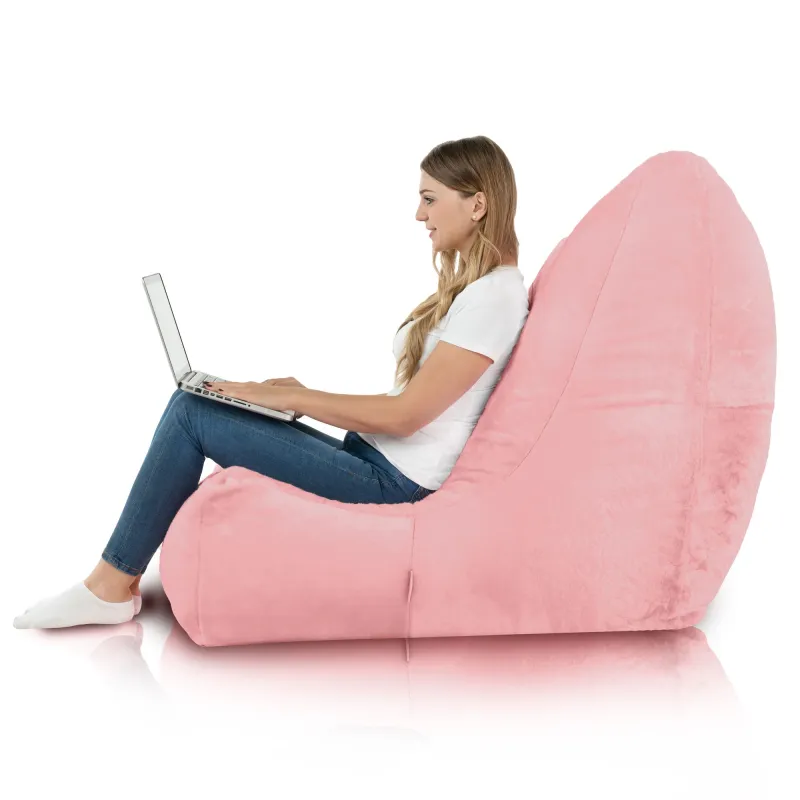 Poltrona Pouf Sacco Relax XXL Disinto - Pelliccia Sintetica Yeti – vista 10