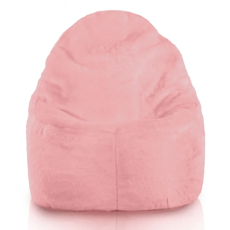 Poltrona Pouf Sacco Smart Porto - Pelliccia Sintetica Yeti – vista 7