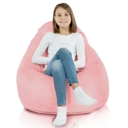 Poltrona Pouf Sacco Smart Porto - Pelliccia Sintetica Yeti – vista 8