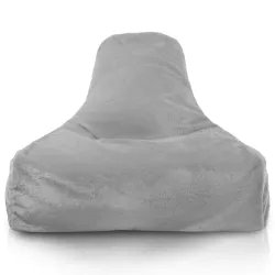 Poltrona Pouf Sacco con Schienale Bali - Pelliccia Sintetica Yeti – vista 6