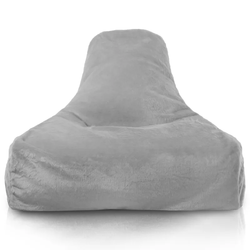 Poltrona Pouf Sacco con Schienale Bali - Pelliccia Sintetica Yeti – vista 6