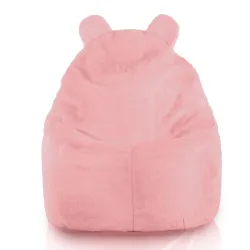 Poltrona Pouf Sacco per bambini Teddy - Pelliccia Sintetica Yeti – vista 2