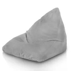 Poltrona Pouf Sacco Seduta XL Bermuda - Pelliccia Sintetica Yeti