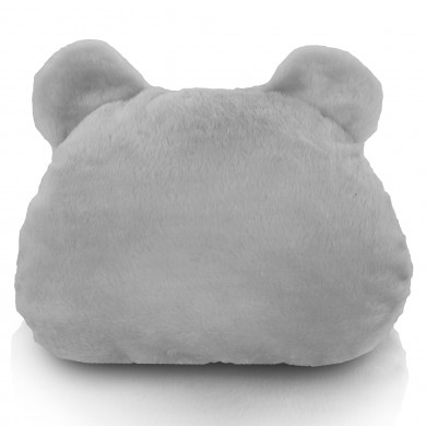 Cuscino Teddy Yeti Grigio