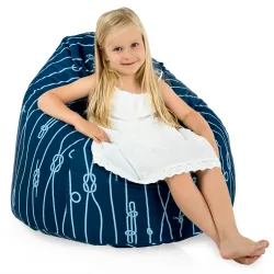 Poltrona Pouf Sacco L per bambini -Tessuto Stampato Premium – vista 49