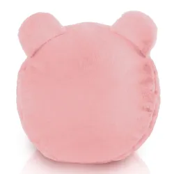 Pouf Poggiapiedi Rotondo per bambini Teddy - Pelliccia Sintetica Yeti
