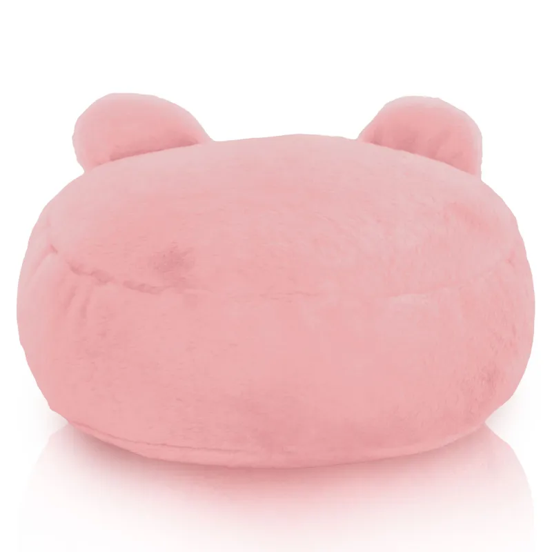 Pouf Poggiapiedi Rotondo per bambini Teddy - Pelliccia Sintetica Yeti – vista 5