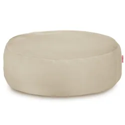 Pouf Poggiapiedi Rotondo - Velluto Soft