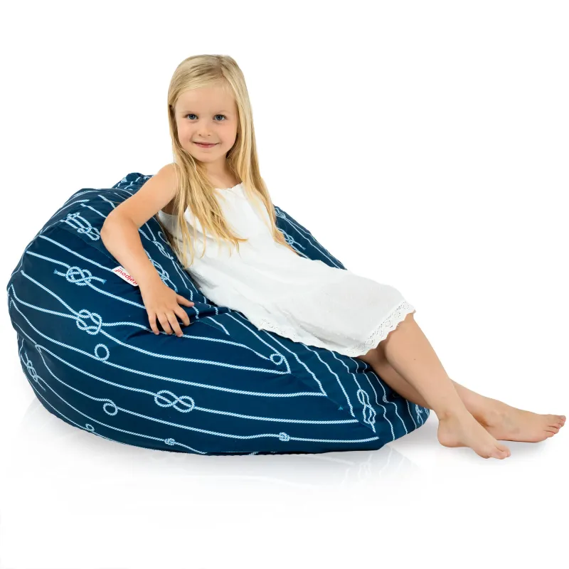 Poltrona Pouf Sacco L per bambini -Tessuto Stampato Premium – vista 48