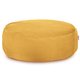 Pouf poggiapiedi Velluto Giallo Senape