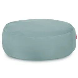 Pouf Poggiapiedi Rotondo - Velluto Soft