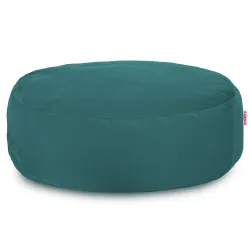 Pouf Poggiapiedi Rotondo - Velluto Soft