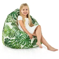 Poltrona Pouf Sacco L per bambini -Tessuto Stampato Premium – vista 5