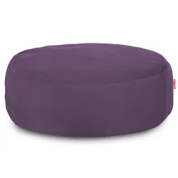 Pouf Poggiapiedi Rotondo - Velluto Soft