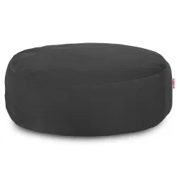Pouf Poggiapiedi Rotondo - Velluto Soft
