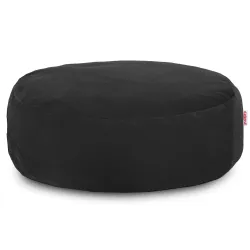 Pouf Poggiapiedi Rotondo - Velluto Soft