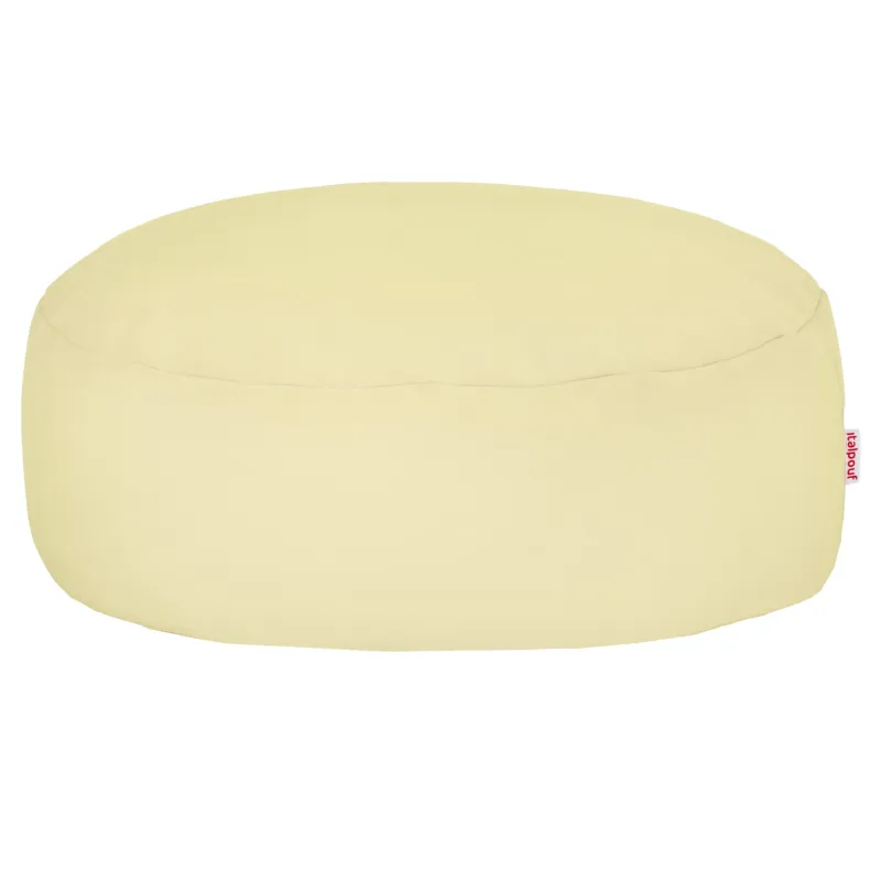 Pouf Poggiapiedi Rotondo - Ecopelle