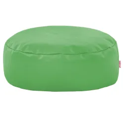 Pouf Poggiapiedi Rotondo - Ecopelle