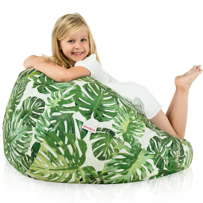 Poltrona Pouf Sacco L per bambini -Tessuto Stampato Premium – vista 4