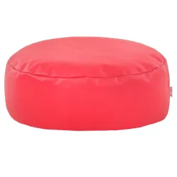 Pouf Poggiapiedi Rotondo - Ecopelle