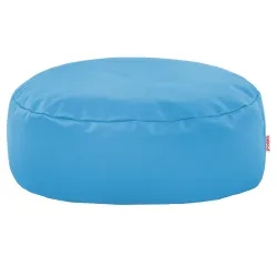 Pouf Poggiapiedi Rotondo - Ecopelle