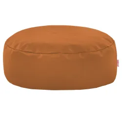 Pouf Poggiapiedi Rotondo - Ecopelle