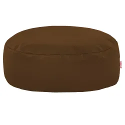 Pouf Poggiapiedi Rotondo - Ecopelle