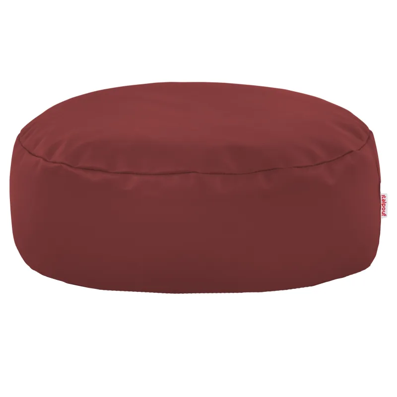 Pouf Poggiapiedi Rotondo - Ecopelle