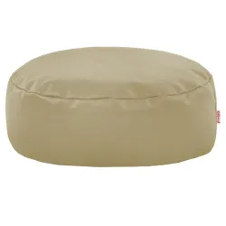 Pouf Poggiapiedi Rotondo - Ecopelle