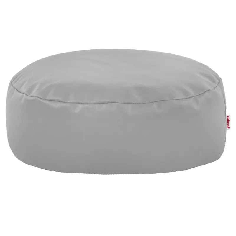 Pouf Poggiapiedi Rotondo - Ecopelle