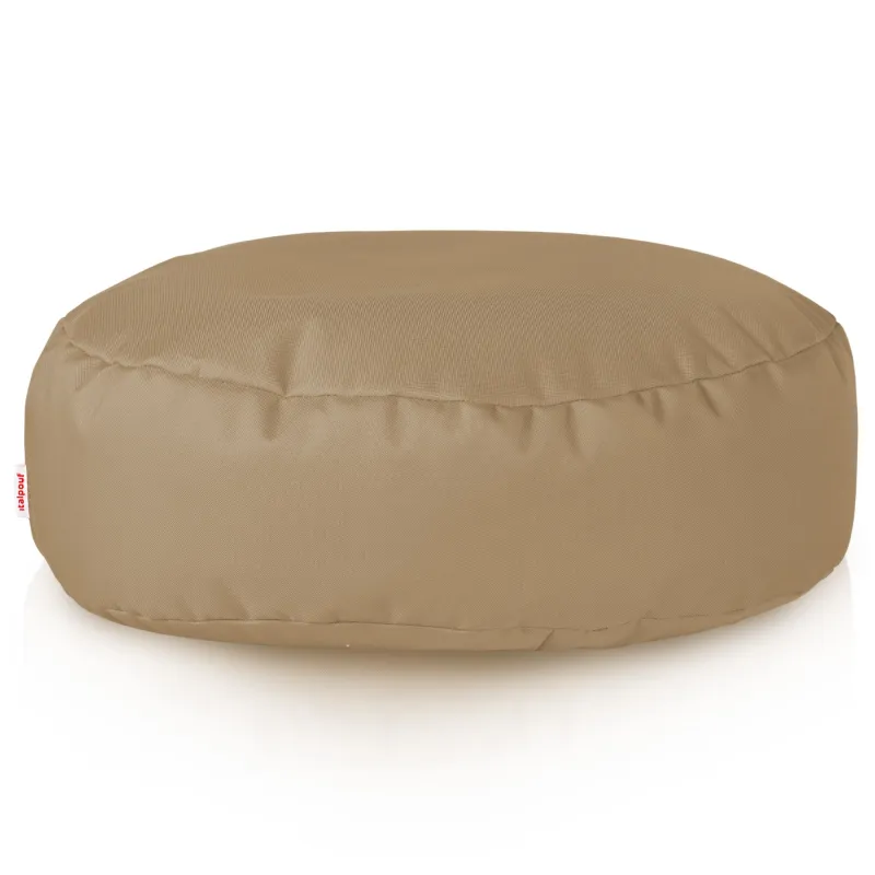 Pouf Poggiapiedi Rotondo - Outdoor Pro per esterno Impermeabile