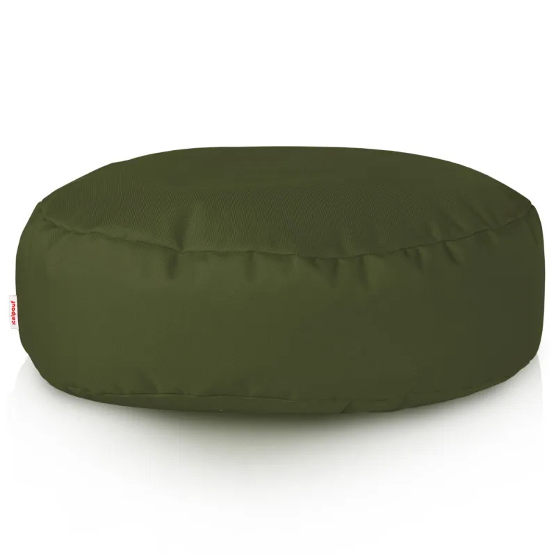 Pouf Poggiapiedi Rotondo - Outdoor Pro per esterno Impermeabile