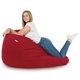 Rosso Pouf Sacco Morbido XXL Moderno